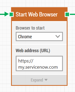 1.1 start web browser