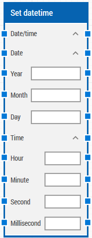 Set datetime building block