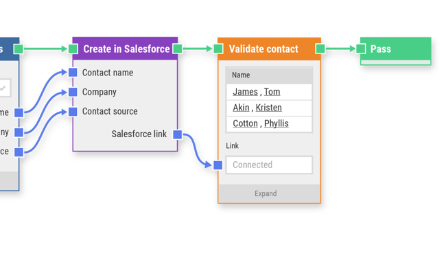 Automatic QA test flow