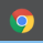The Chrome browser icon when the application is open