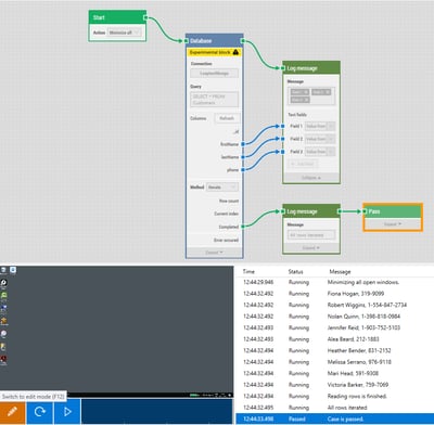 mongo test automation example