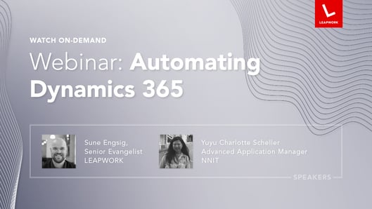 Automating Dynamics 365