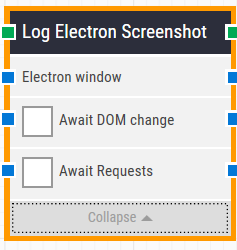 Log Electron Screenshot
