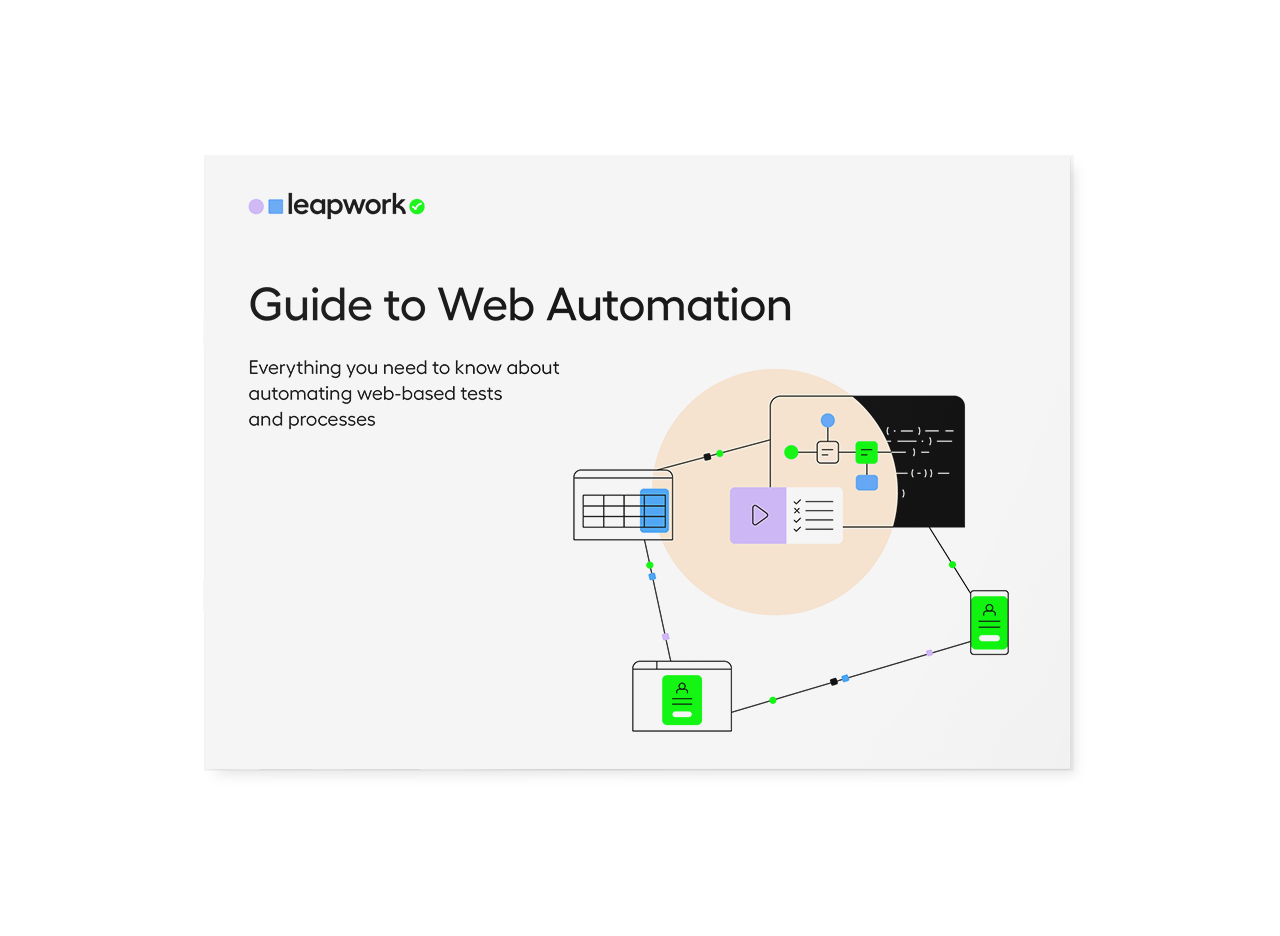 Guide to Web Automation Thumbnail Transparent