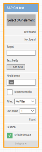 SAP get text