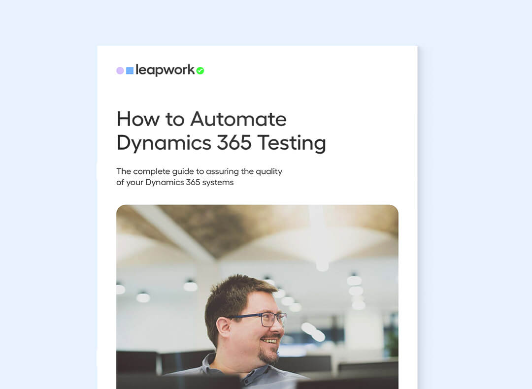 Cover of How to Automate Dynamics 365 Testing guide