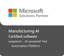 Microsoft Manufacturing AI Certified Badge