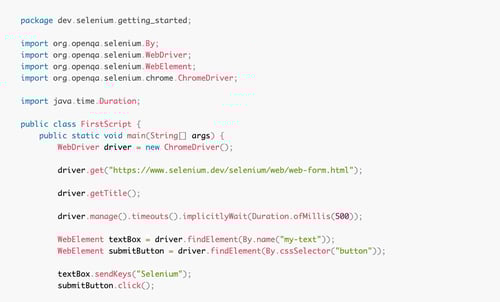 selenium-script