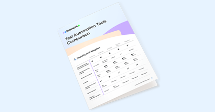 Test Automation Tools Comparison