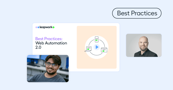 Best Practices: Web Automation 2.0