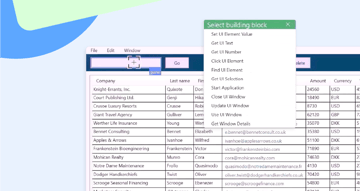 Automating form fields
