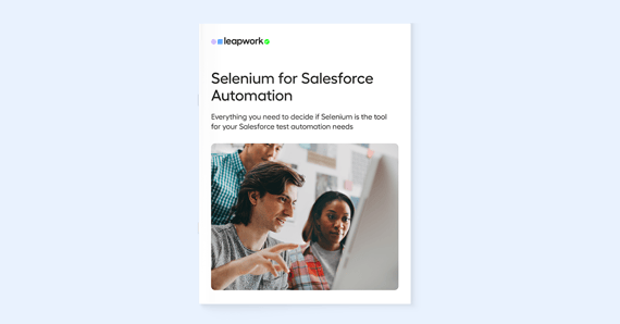 Selenium for Salesforce Automation