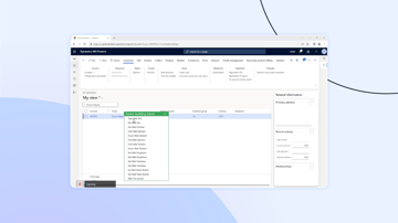 Screenshot of the Leapwork platform showcasing the screen recorder