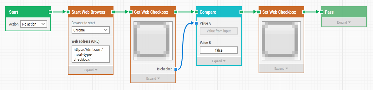 Automating radio buttons