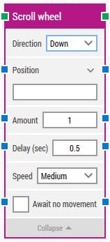 scroll wheel