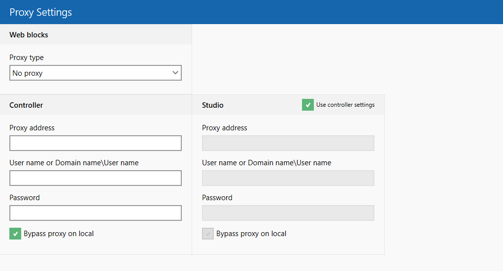 security-proxy-settings