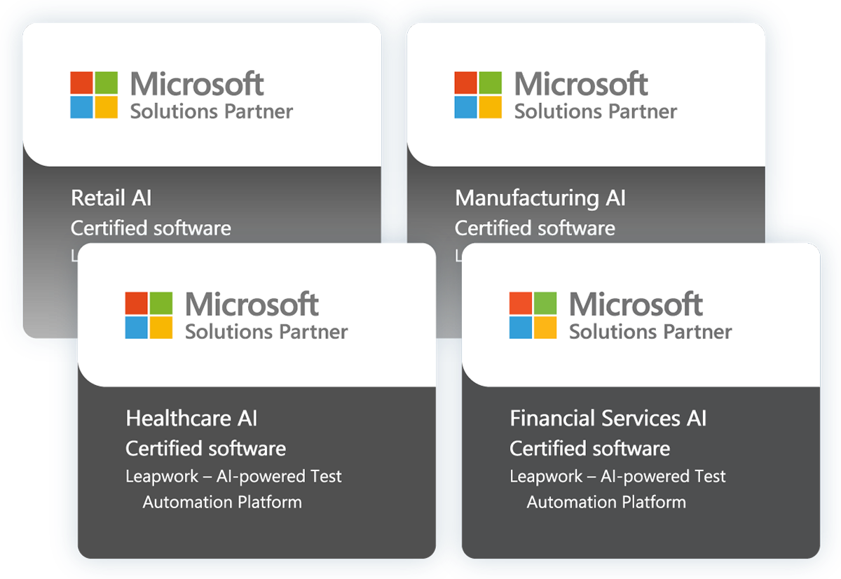 Microsoft AI Certified badges