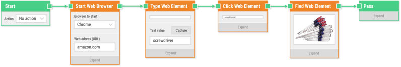 LEAPWORK test automation example